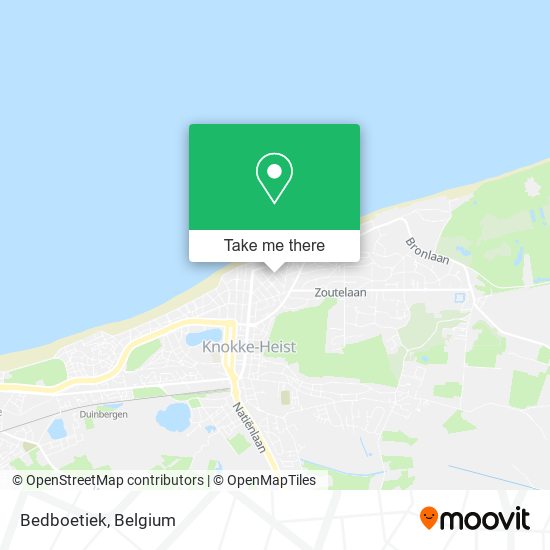 Bedboetiek plan