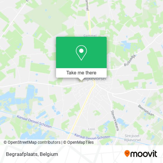 Begraafplaats map