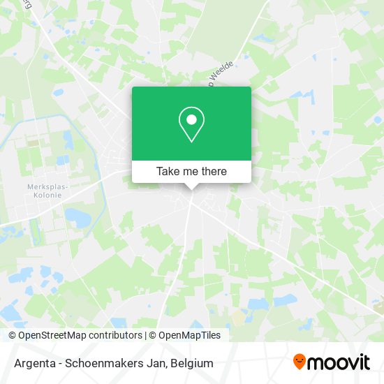 Argenta - Schoenmakers Jan map