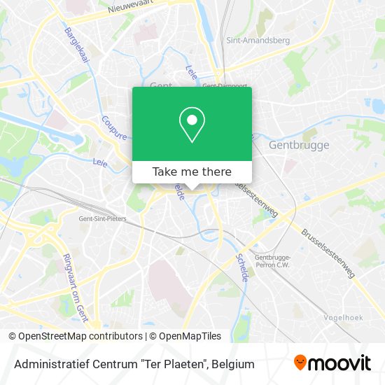 Administratief Centrum "Ter Plaeten" map