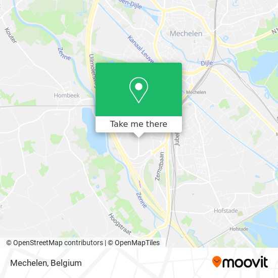 Mechelen map
