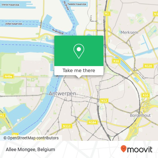 Allee Mongee map