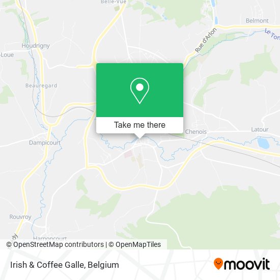 Irish & Coffee Galle map