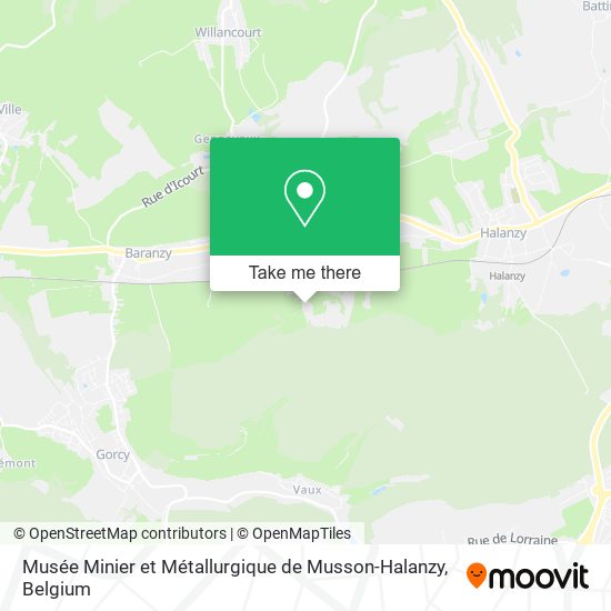 Musée Minier et Métallurgique de Musson-Halanzy map