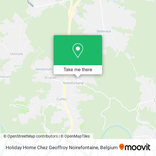 Holiday Home Chez Geoffroy Noirefontaine plan