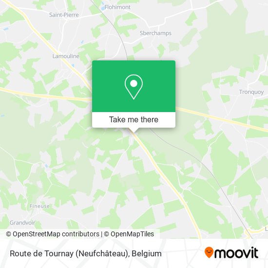 Route de Tournay (Neufchâteau) map