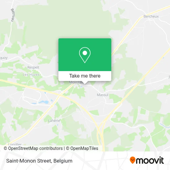 Saint-Monon Street map