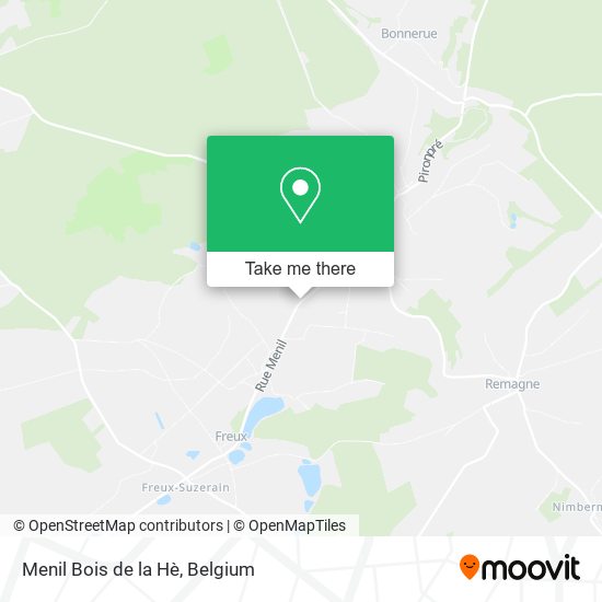 Menil Bois de la Hè map