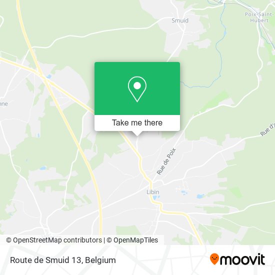 Route de Smuid 13 plan