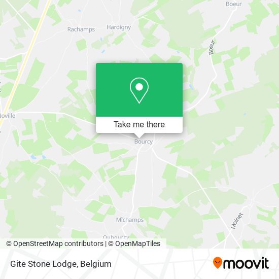 Gite Stone Lodge map