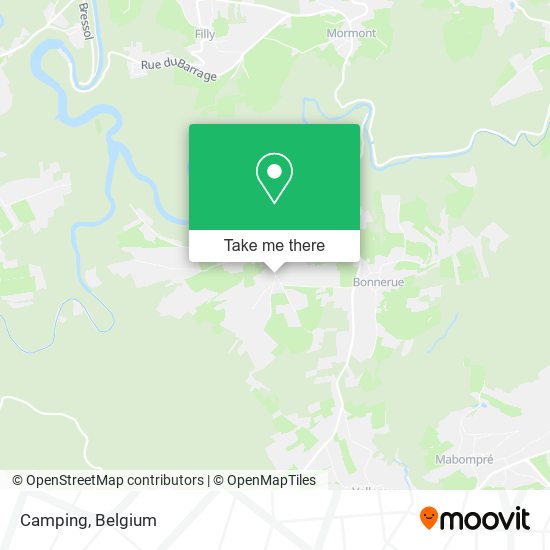 Camping map