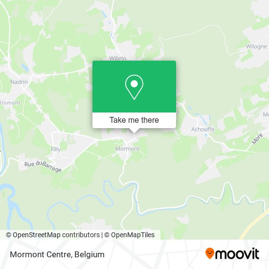 Mormont Centre map