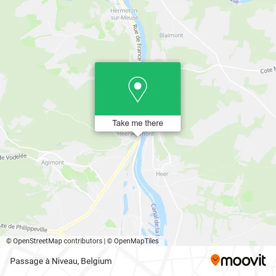 Passage à Niveau map