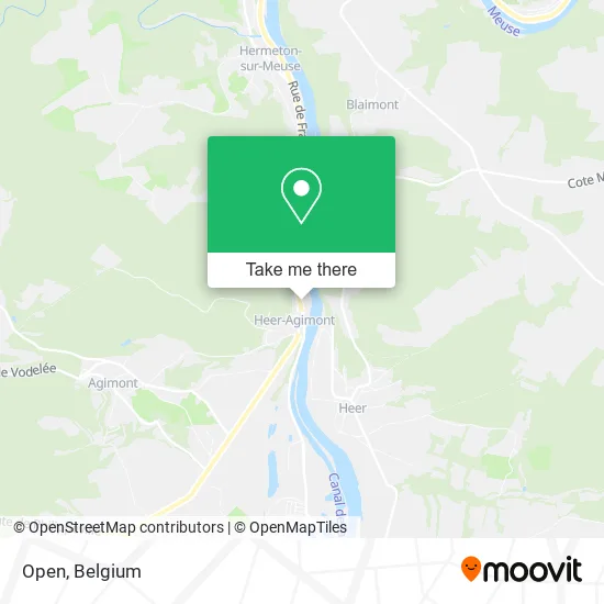 Open map