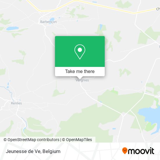 Jeunesse de Ve map