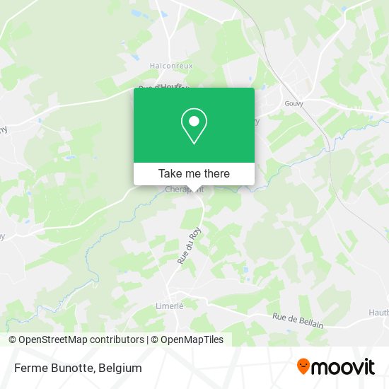 Ferme Bunotte map