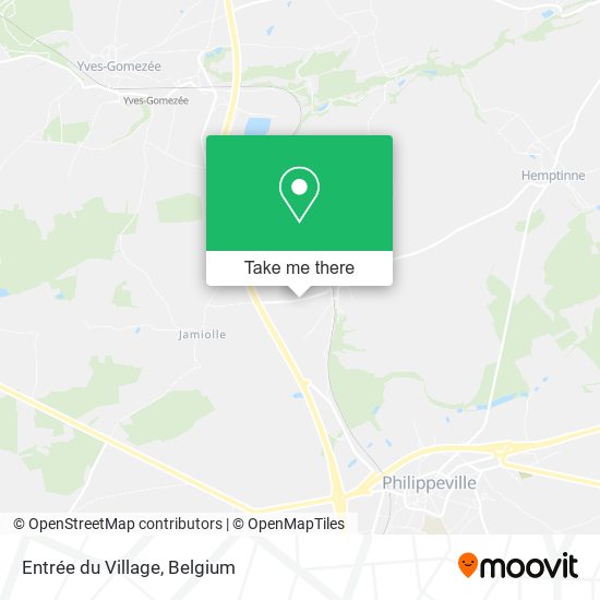 Entrée du Village map