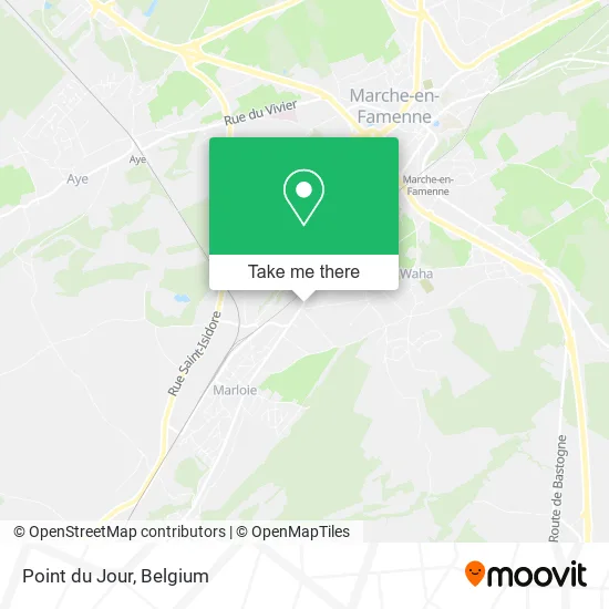 Point du Jour map