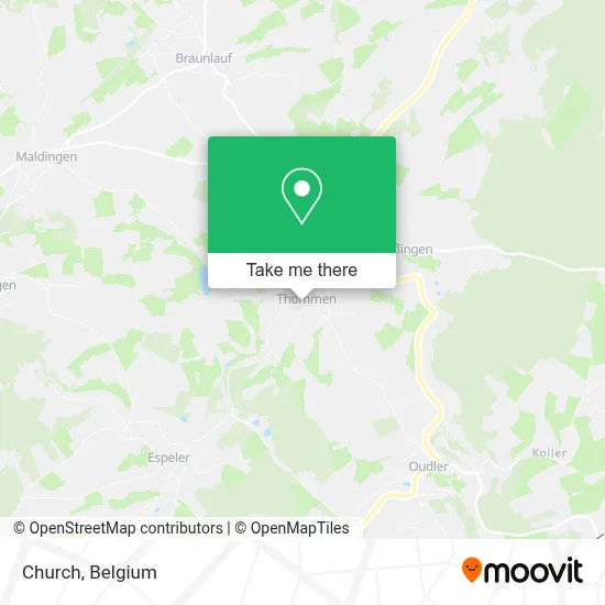Church map