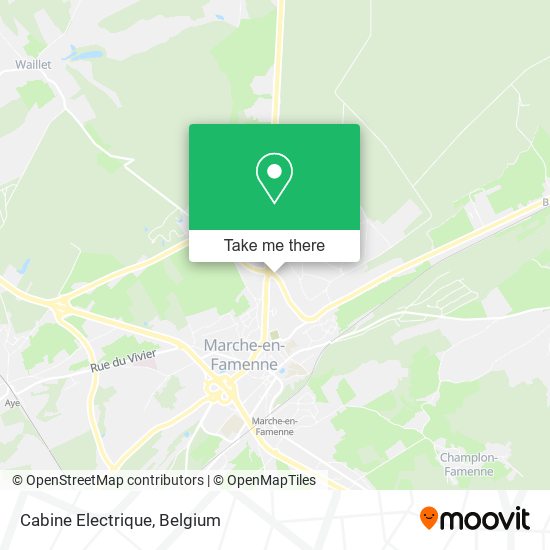 Cabine Electrique map