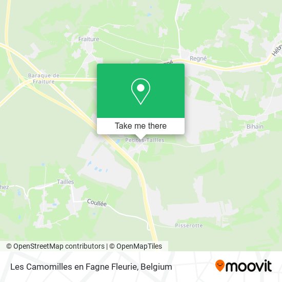 Les Camomilles en Fagne Fleurie plan