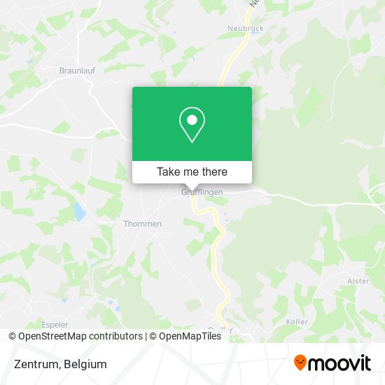 Zentrum plan