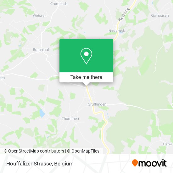 Houffalizer Strasse map