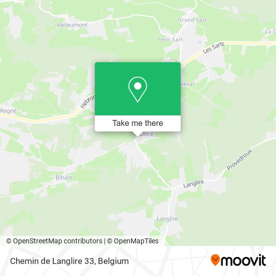 Chemin de Langlire 33 map