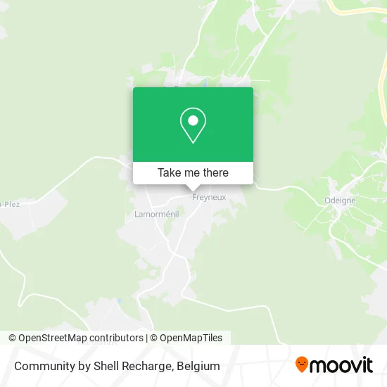 Community by Shell Recharge map