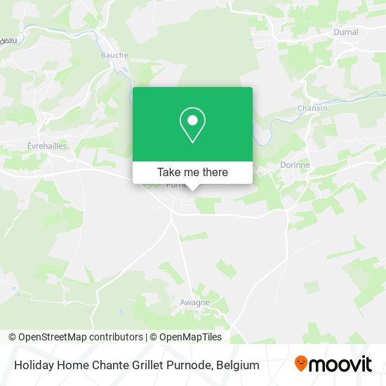 Holiday Home Chante Grillet Purnode plan