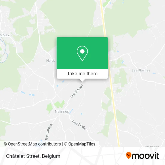 Châtelet Street map