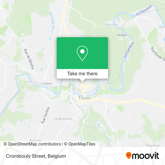 Crombouly Street map