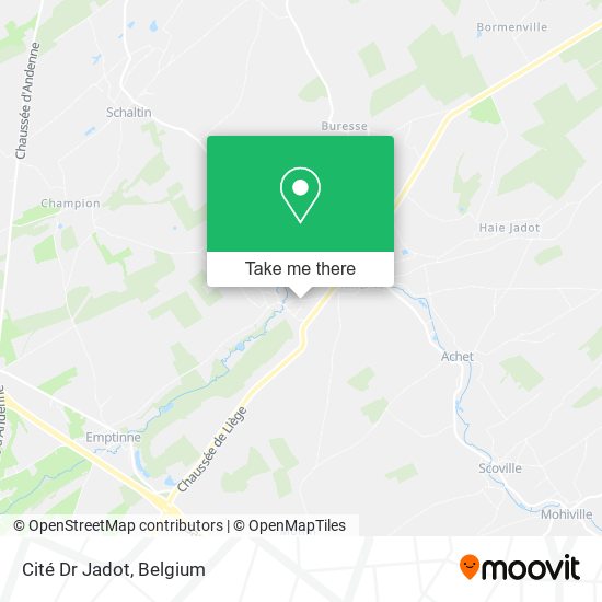 Cité Dr Jadot plan