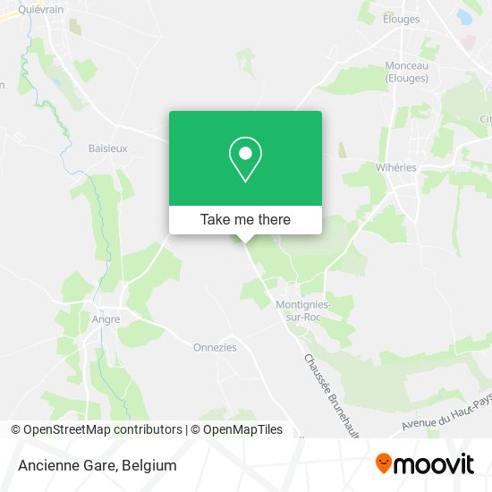 Ancienne Gare plan