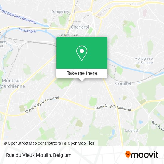 Rue du Vieux Moulin plan