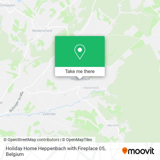 Holiday Home Heppenbach with Fireplace 05 map