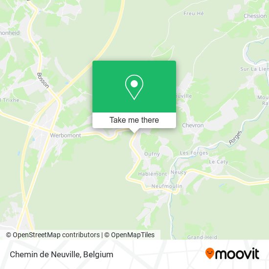 Chemin de Neuville plan