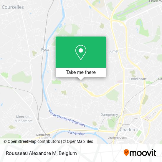 Rousseau Alexandre M map