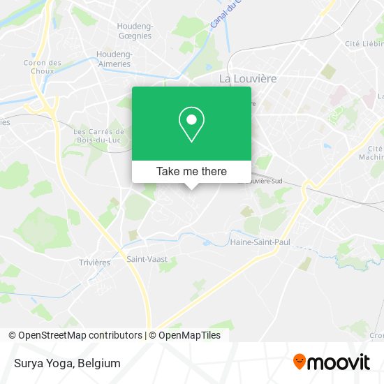 Surya Yoga map