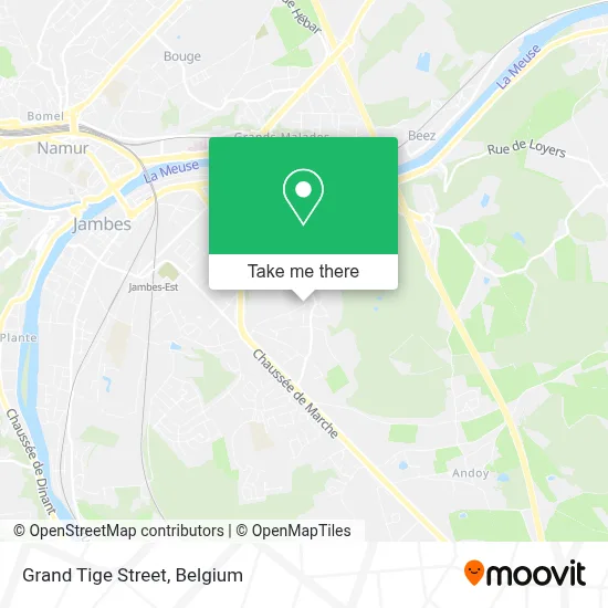 Grand Tige Street map