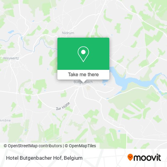 Hotel Butgenbacher Hof map