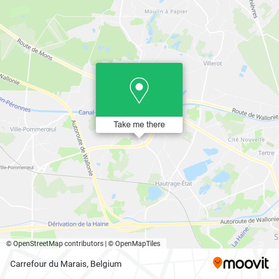Carrefour du Marais plan