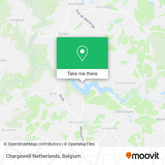 Chargewell Netherlands map