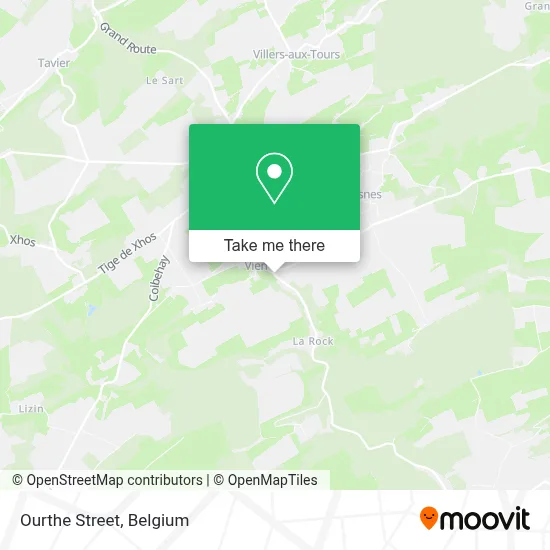 Ourthe Street map