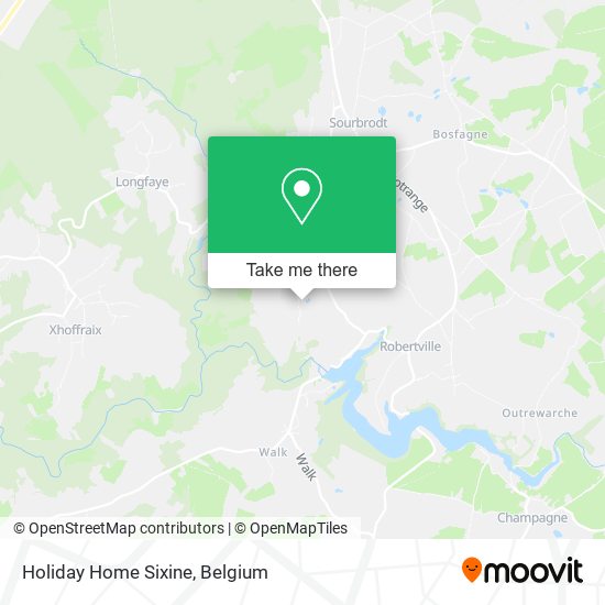Holiday Home Sixine map
