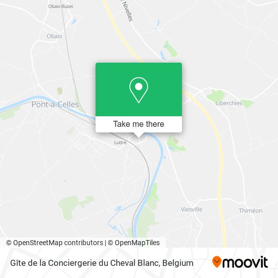 Gîte de la Conciergerie du Cheval Blanc map