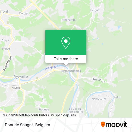 Pont de Sougné plan