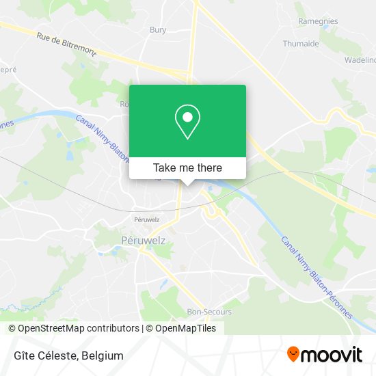 Gîte Céleste plan