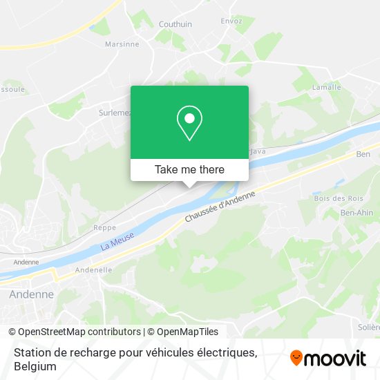 Station de recharge pour véhicules électriques plan