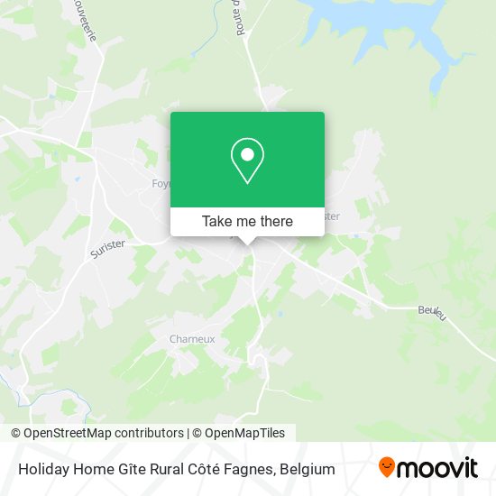 Holiday Home Gîte Rural Côté Fagnes map